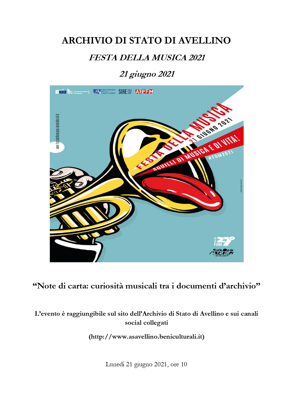 “Note di carta: curiosità musicali tra i documenti d’archivio”